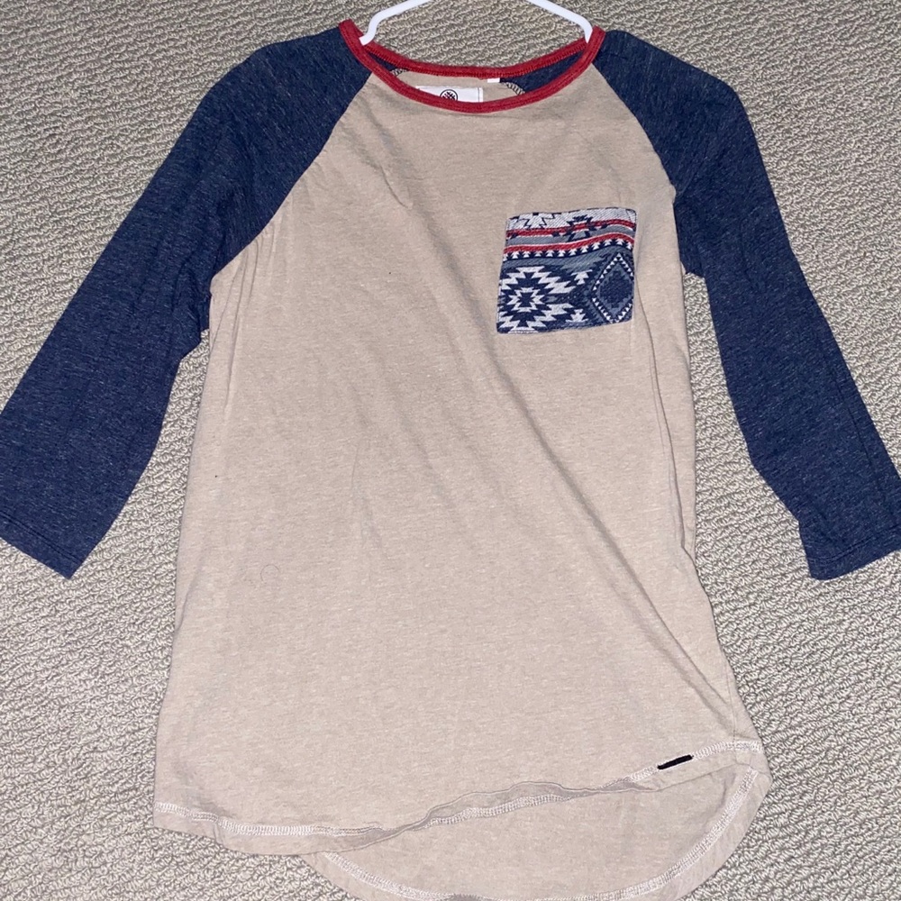 On The Byas 3/4 T-Shirt w/Pocket